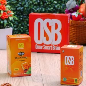 Vitamin Otak Anak-OSB Omar Smart Brain - Bentuk Kapsul – Vitamin Nutrisi Otak & Mengatasi Speech Delay - Original BPOM